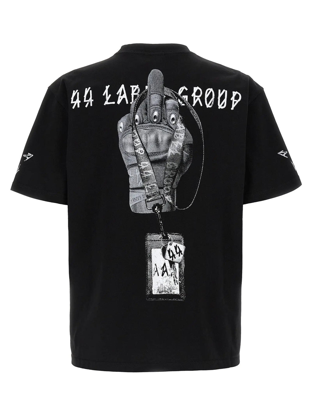 44 Label Group 44 Label Group Bicolor Cotton T-Shirt