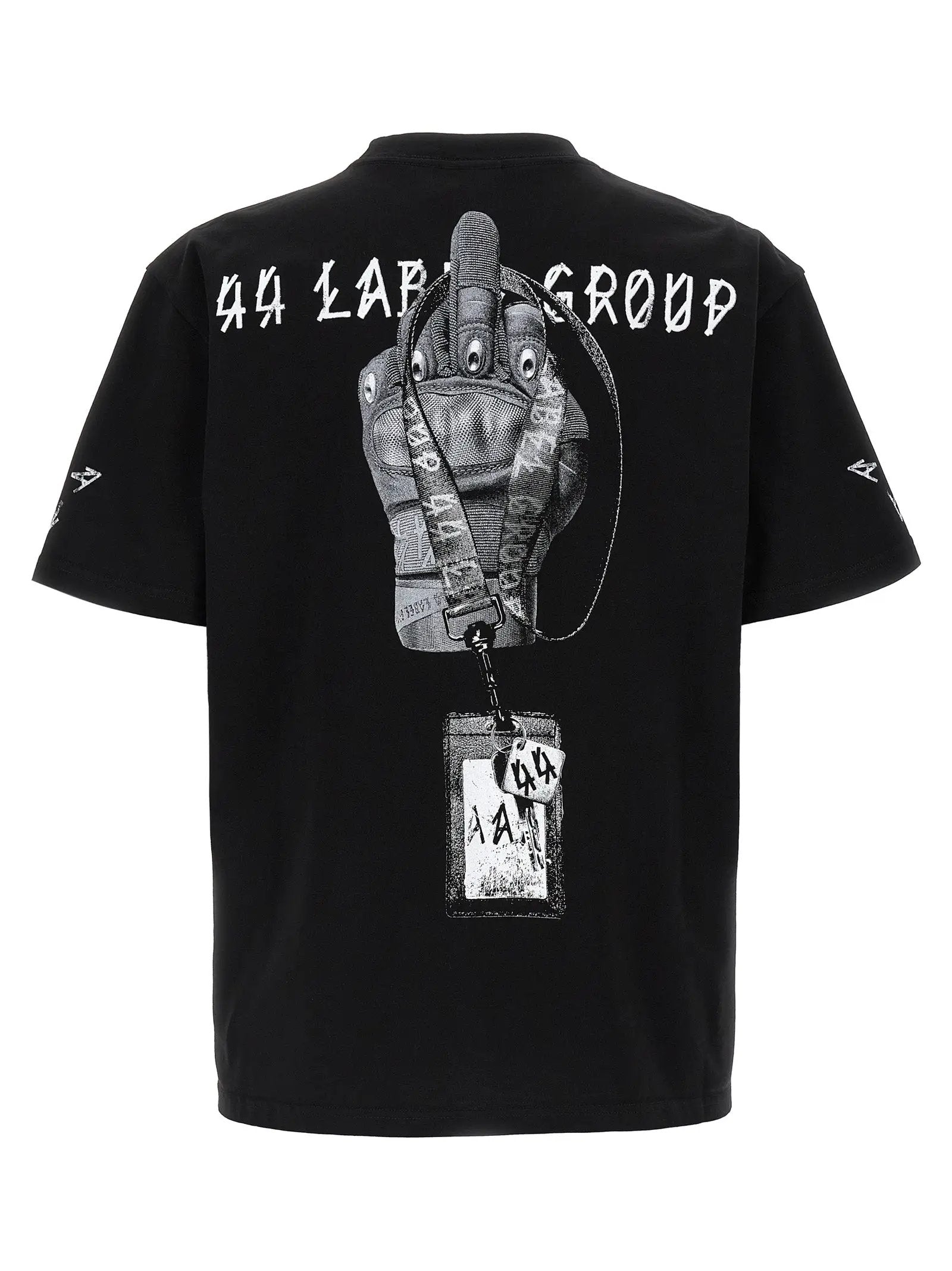 44 Label Group 44 Label Group Bicolor Cotton T-Shirt