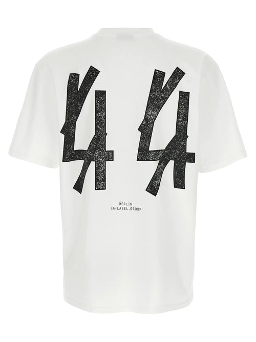 44 Label Group Bicolor Cotton T-Shirt