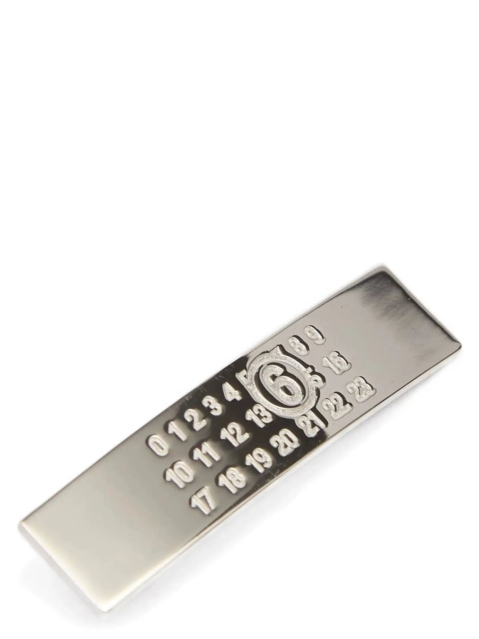 MM6 Maison Margiela Silver Brass Hair Clip