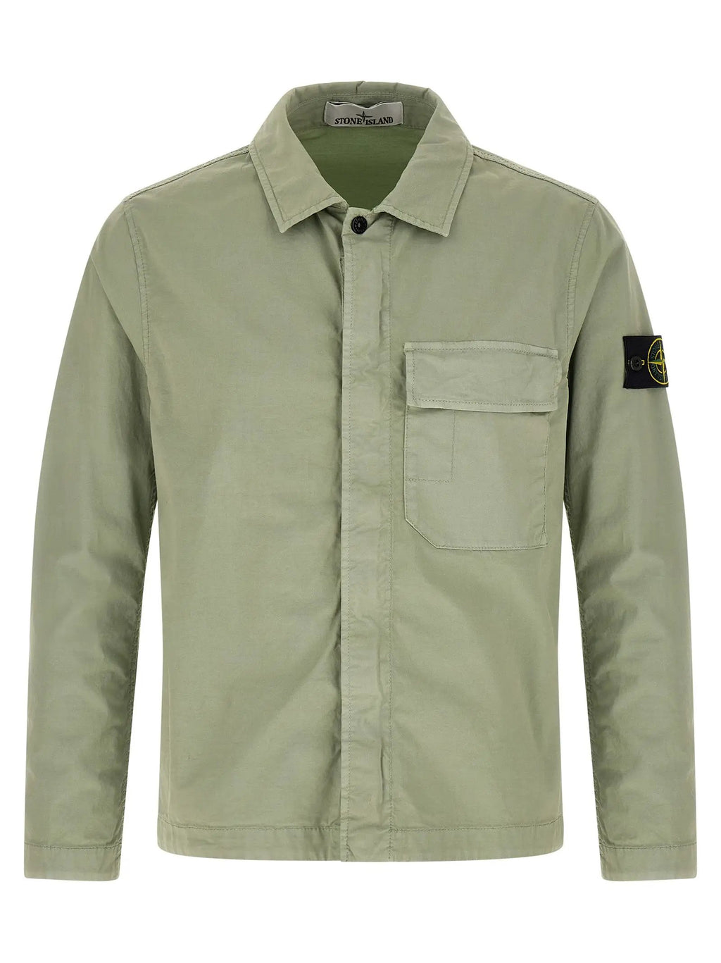 Stone Island Bicolor Cotton Blouse