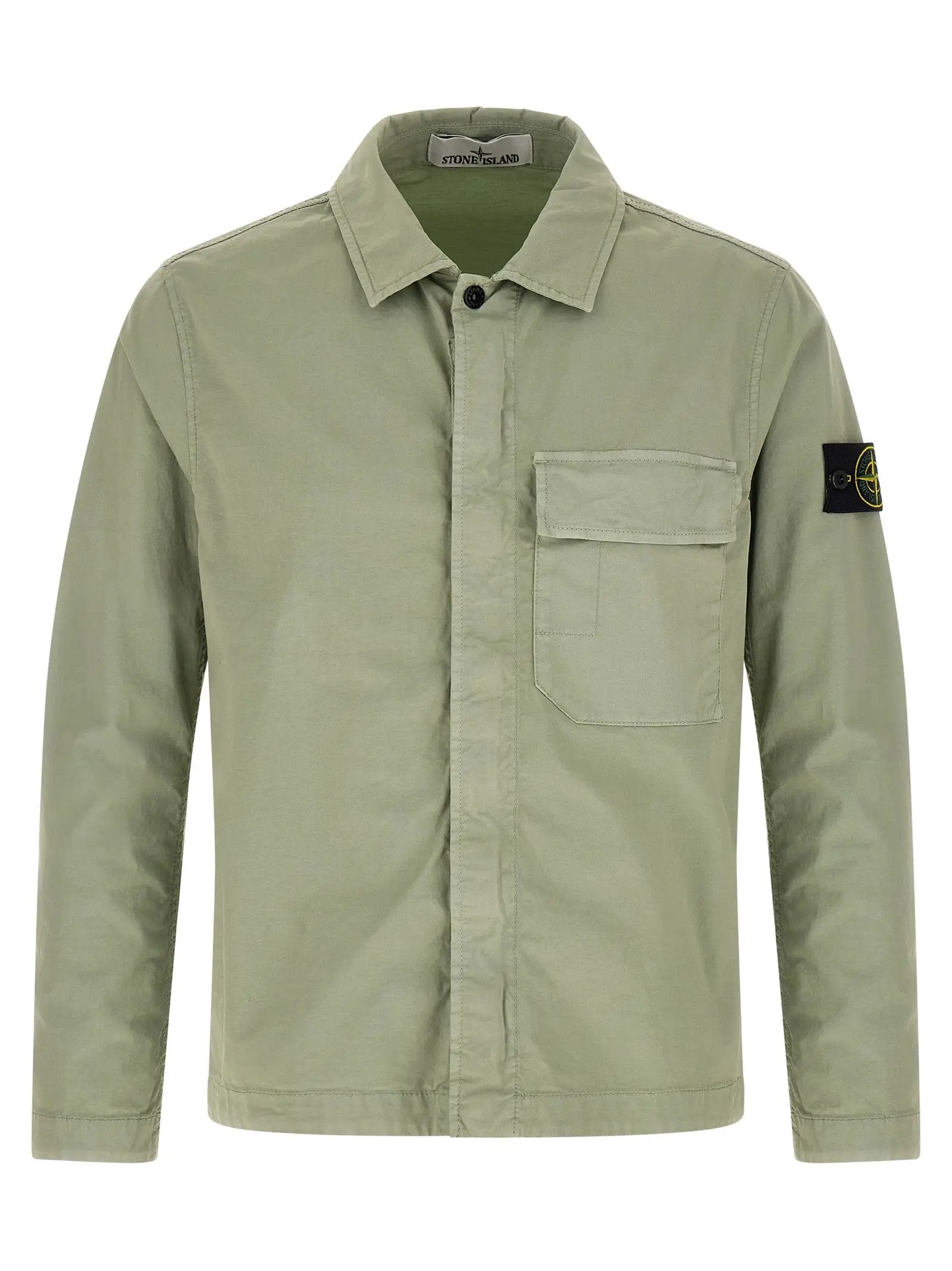 Stone Island Bicolor Cotton Blouse