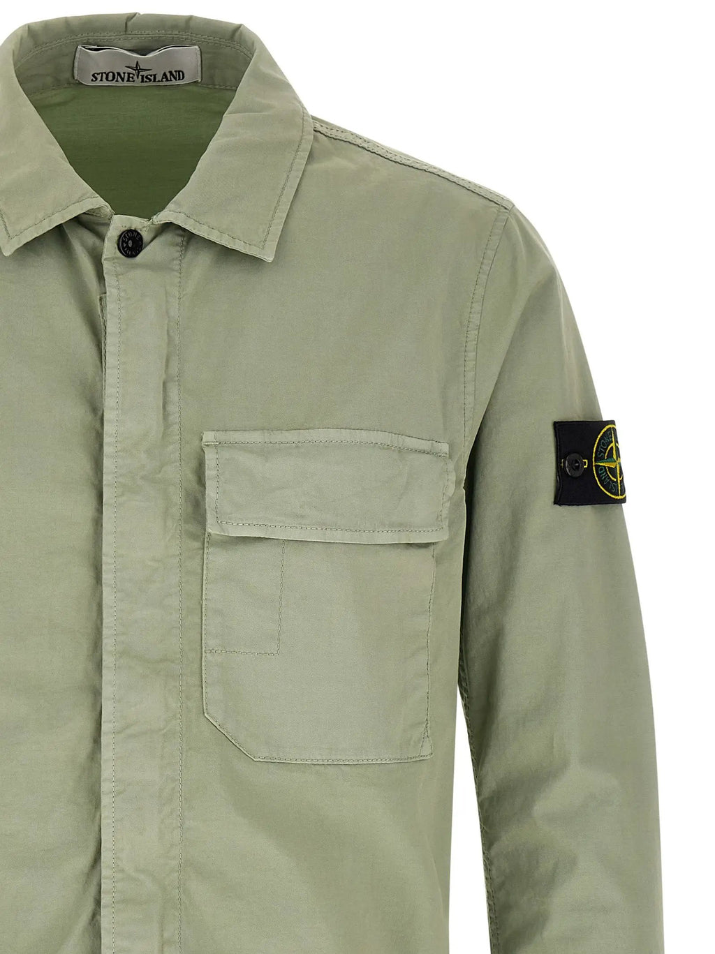 Stone Island Bicolor Cotton Blouse