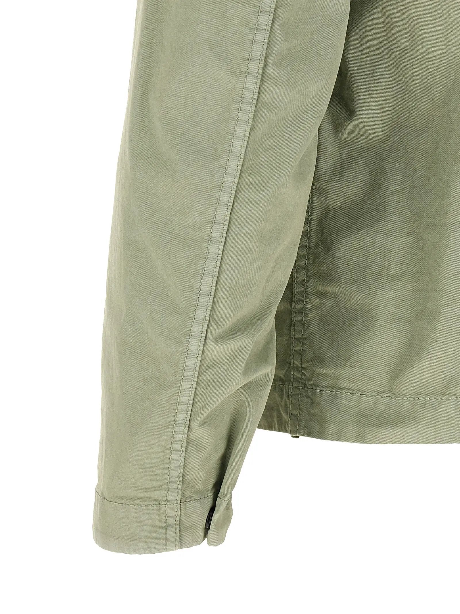 Stone Island Bicolor Cotton Blouse