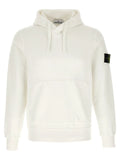 Stone Island White Cotton Sweatshirt