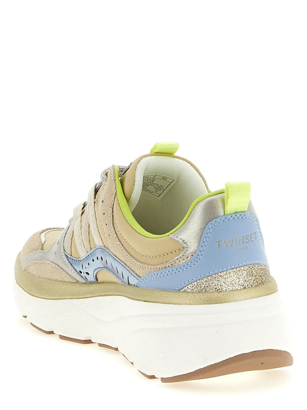 Twinset Multicolor Polyethylene Athletic Sneakers