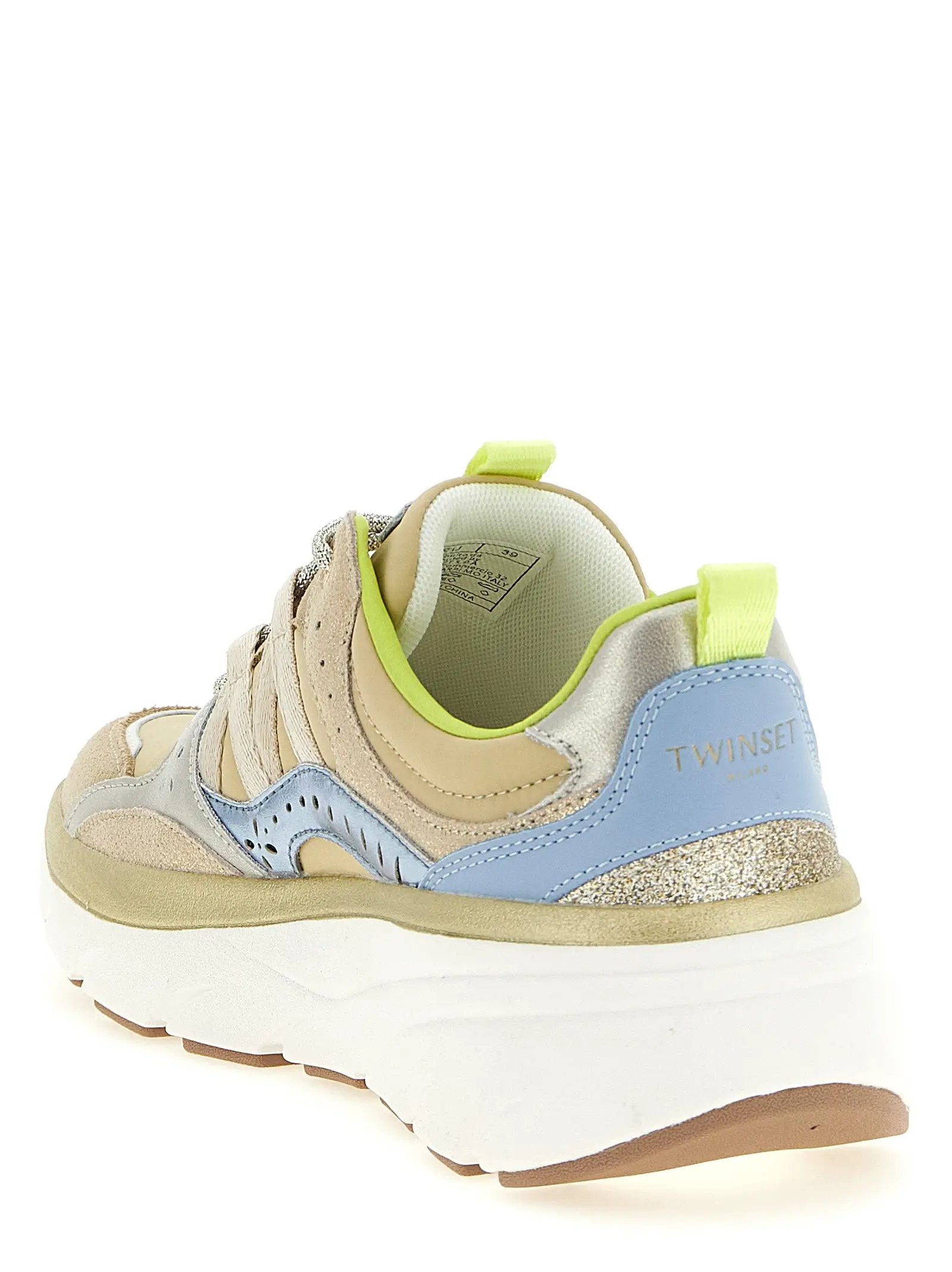 Twinset Multicolor Polyethylene Athletic Sneakers