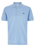 Lacoste Blue Cotton Polo Shirt