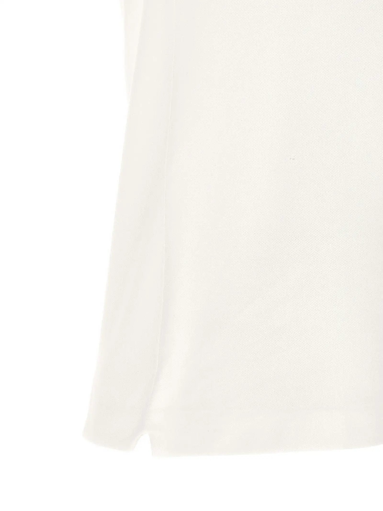 Lacoste White Cotton Polo Shirt