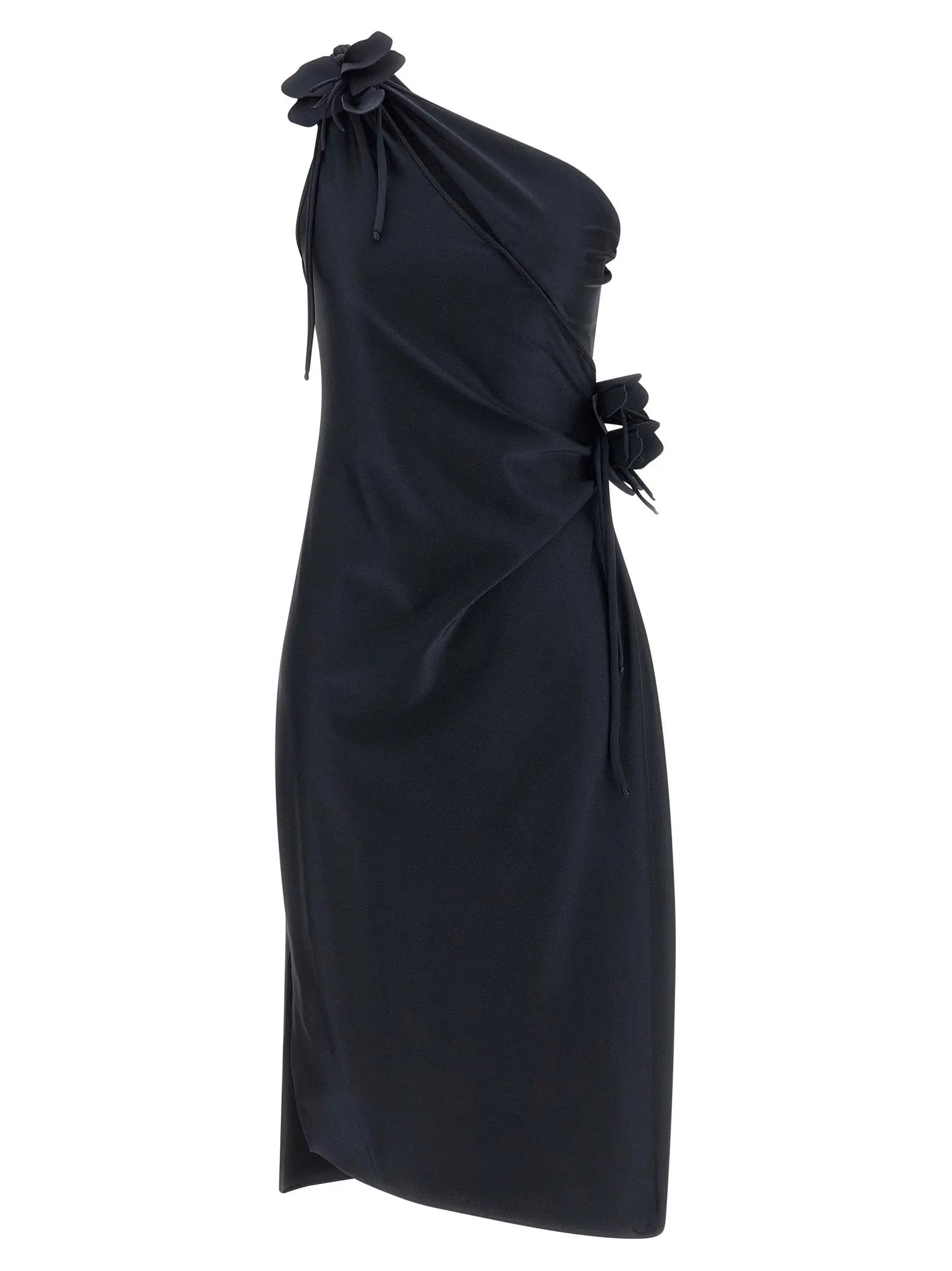 Coperni Black Polyamide Midi Dress