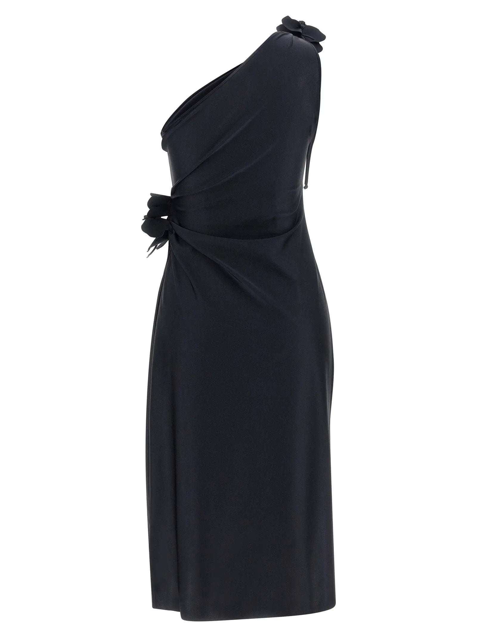 Coperni Black Polyamide Midi Dress
