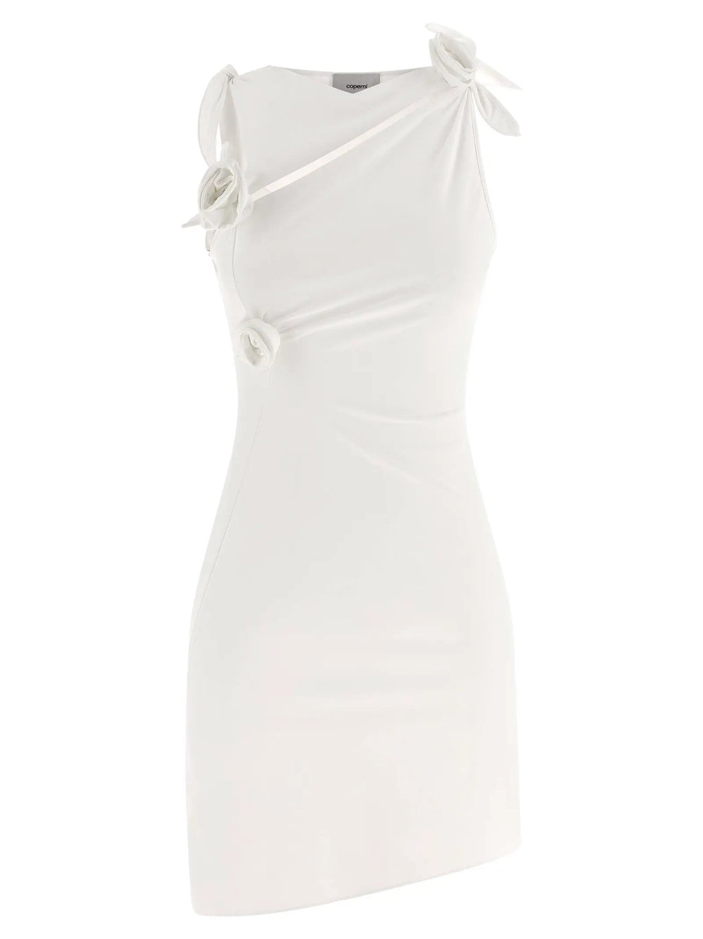 Coperni White Polyamide Short Dress