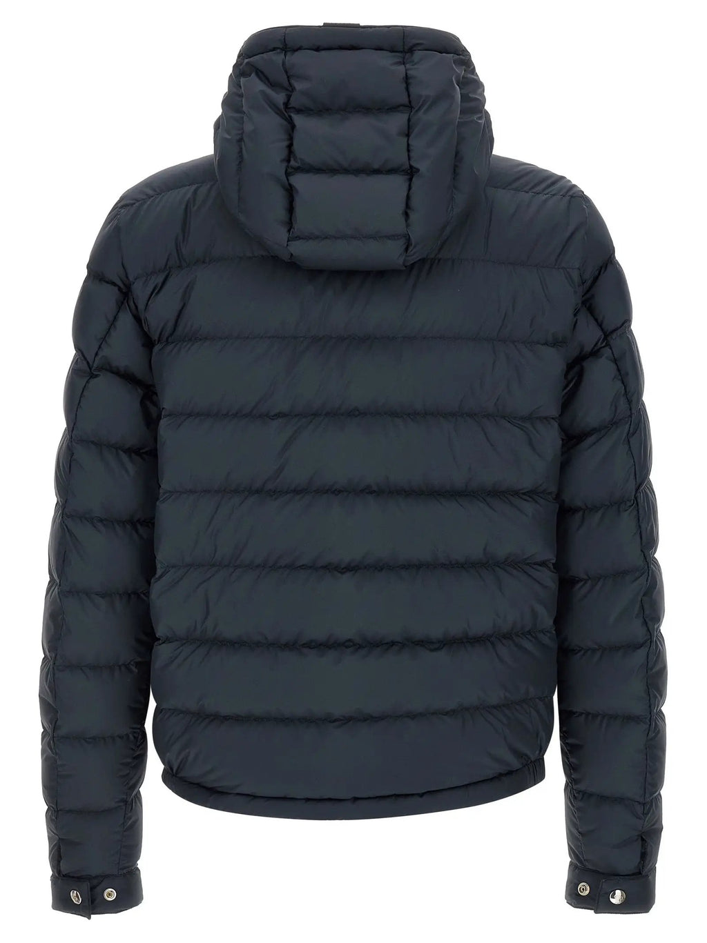 Moncler Blue Polyester Full-Length Jacket