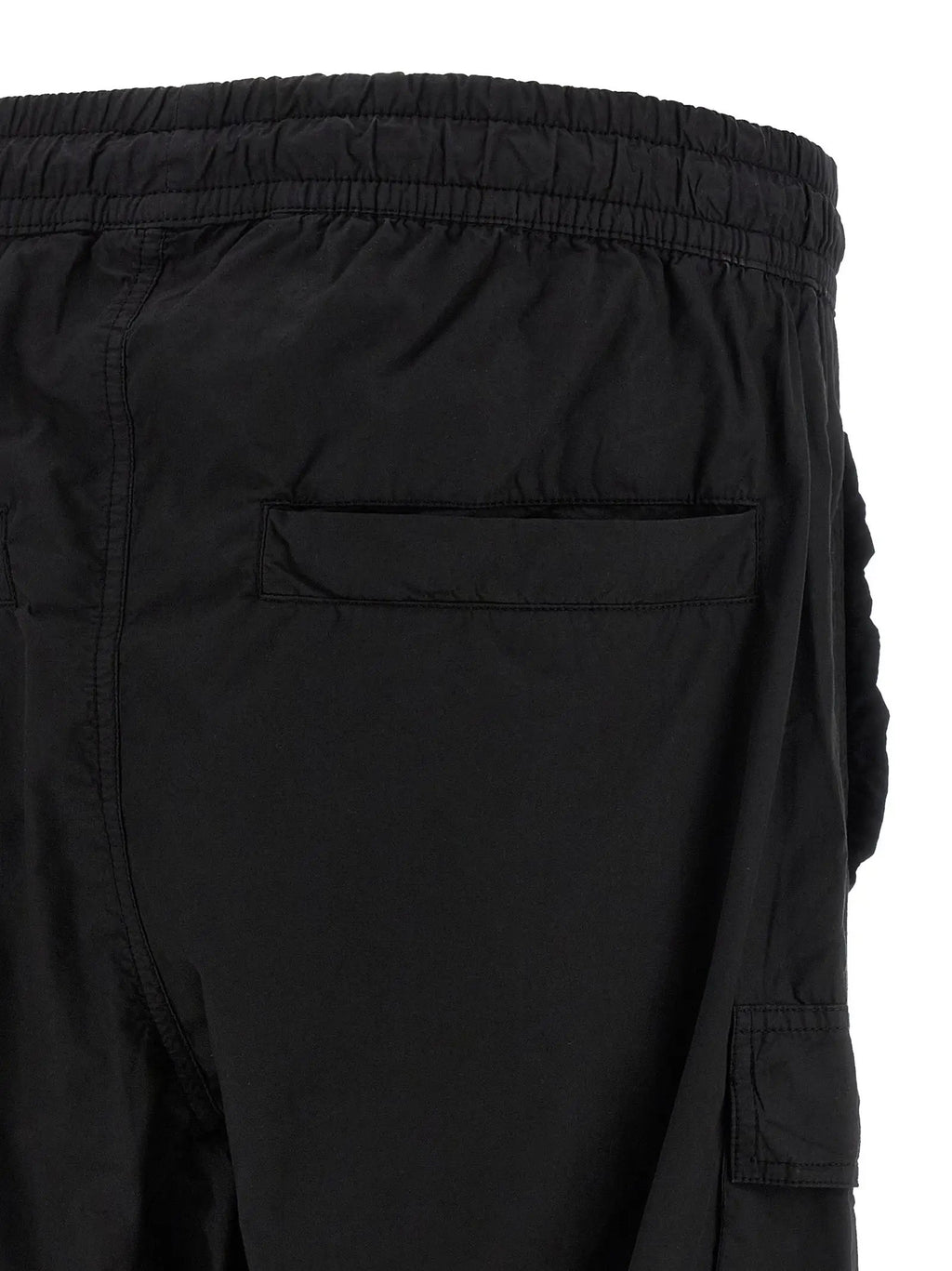 Thom Krom Black Organic Cotton Cargo Pants