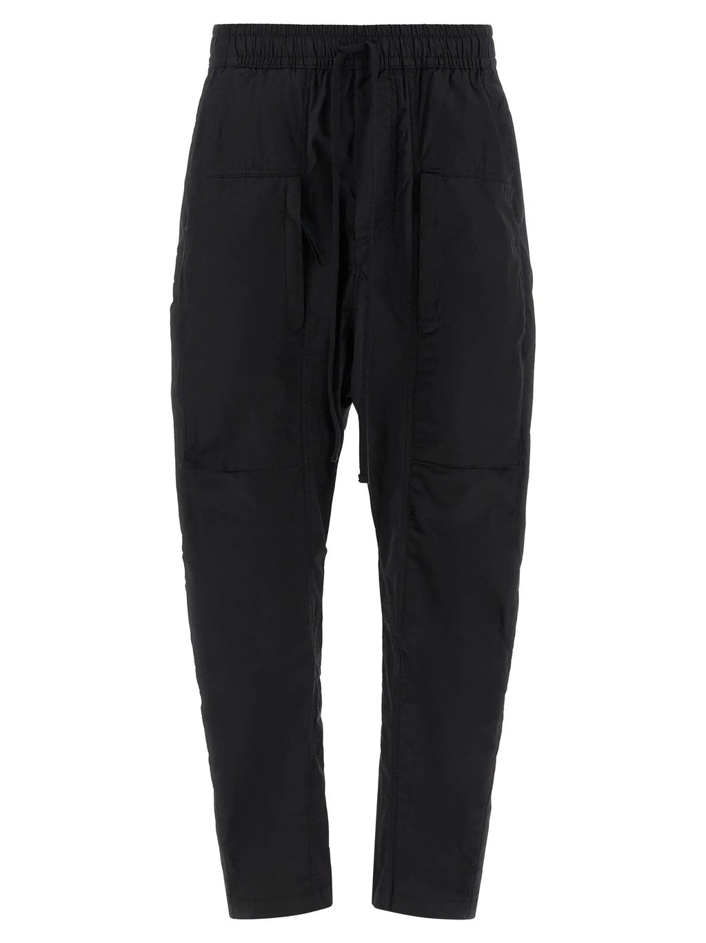 Thom Krom Black Cotton Casual Pants