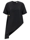 Loulou De Saison Black Silk Blouse