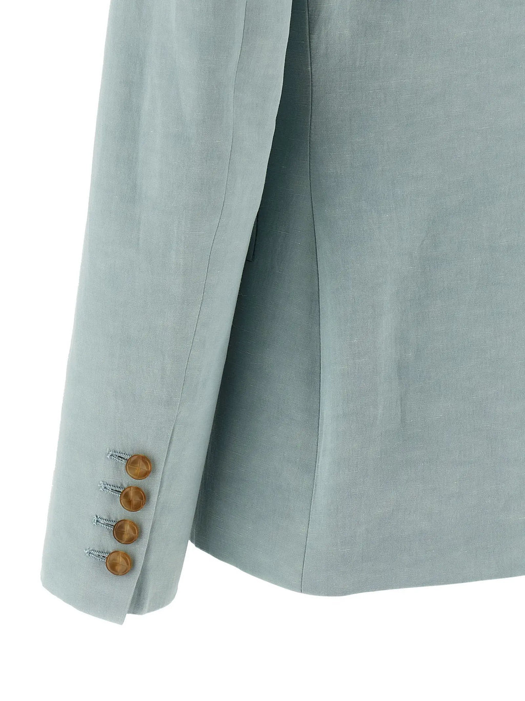 Blazé Milano Blue Silk Blazer