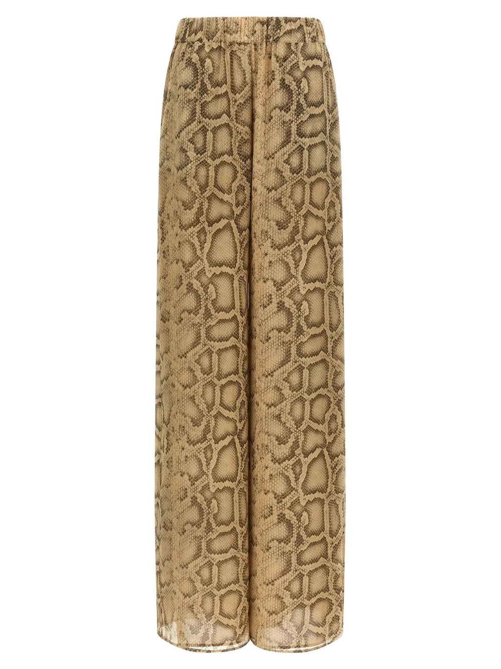 The Andamane Beige Polyester Pants
