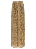 The Andamane Beige Polyester Pants