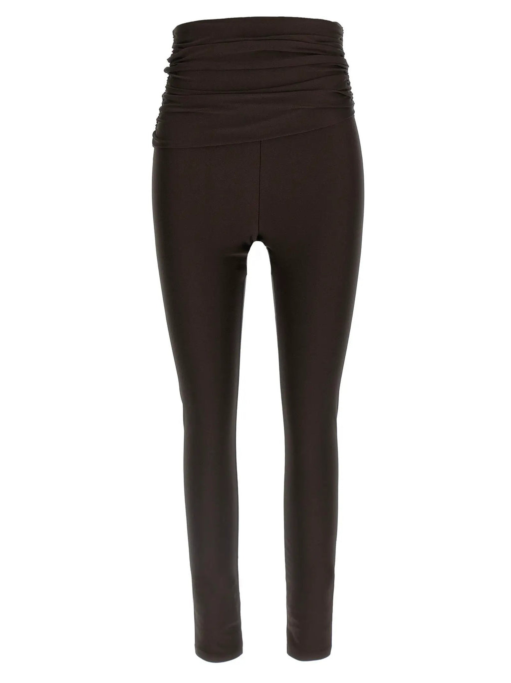 The Andamane Brown Polyamide Leggings
