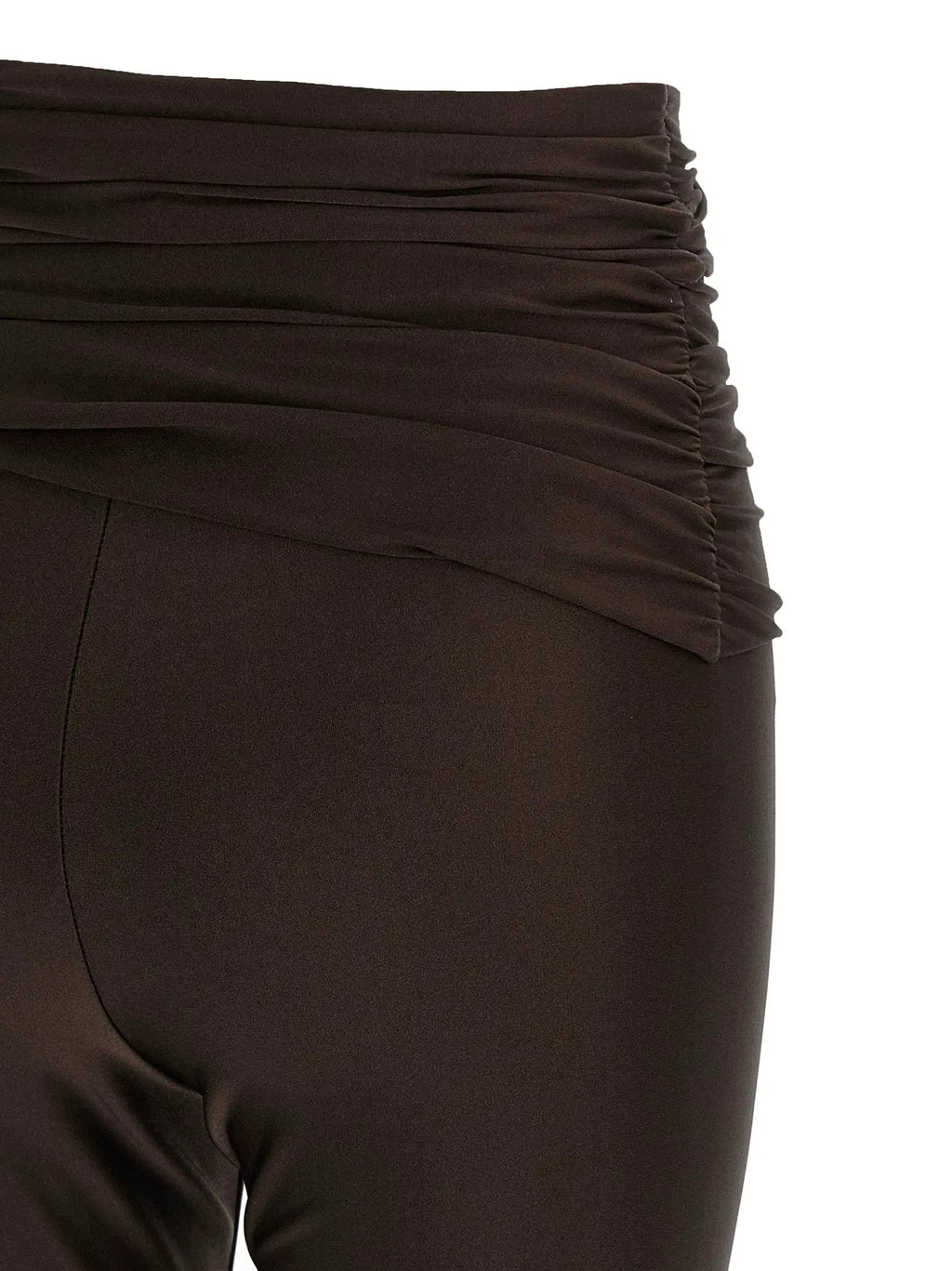The Andamane Brown Polyamide Leggings