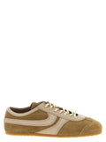 Dries Van Noten Beige Calfskin Sneakers