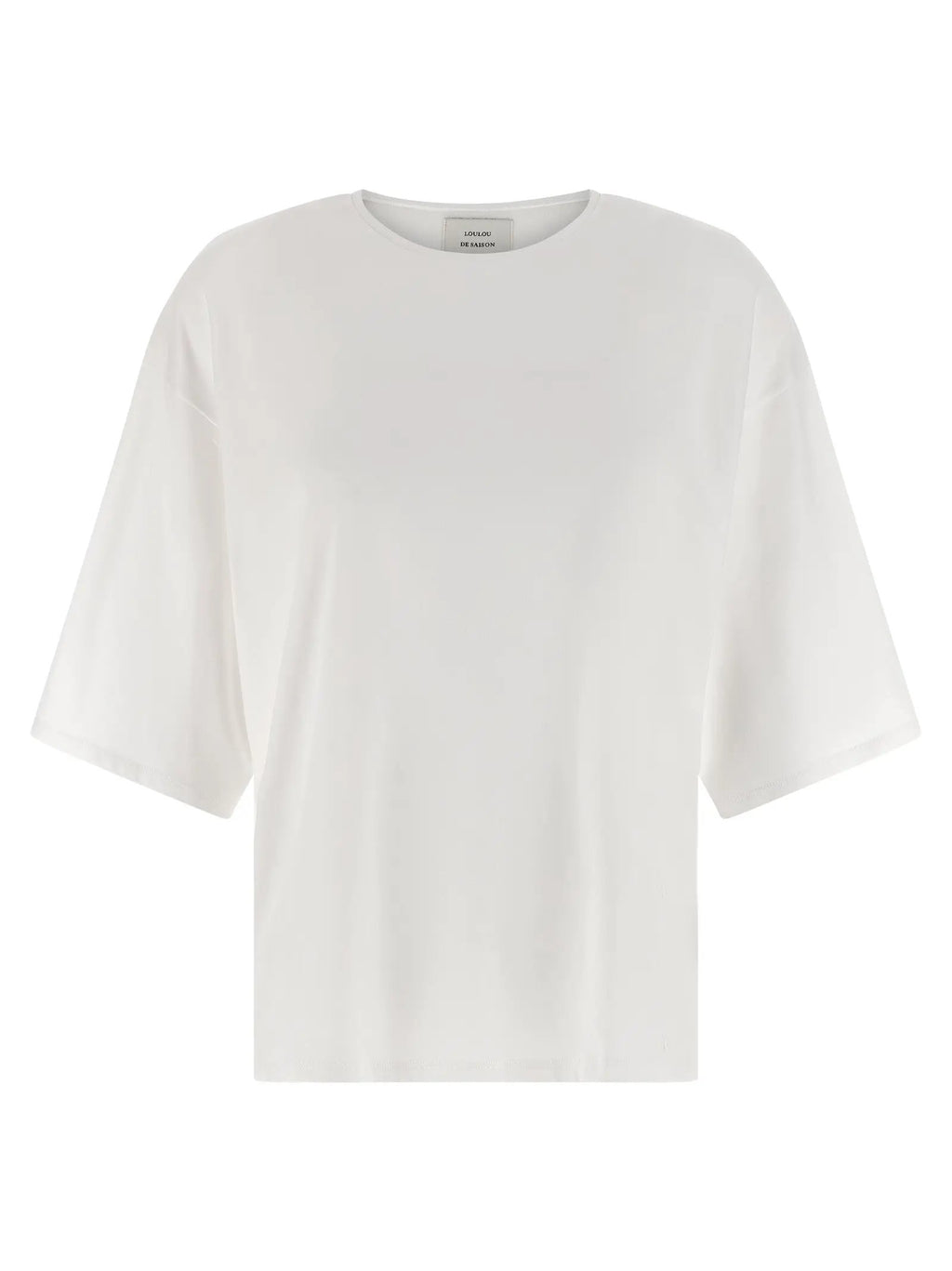 Loulou De Saison White Cotton T-Shirt