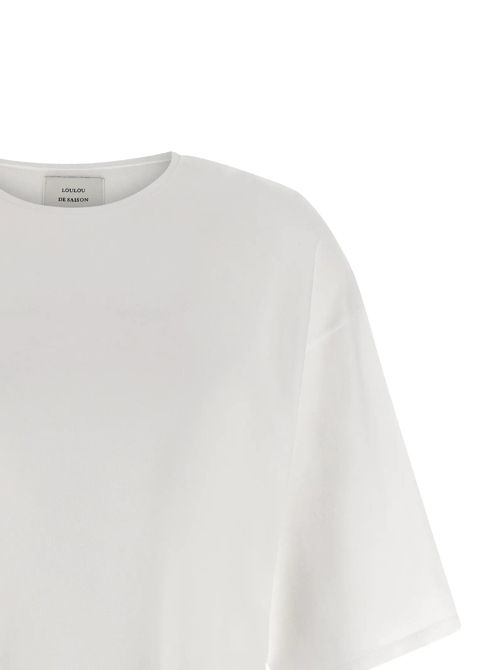 Loulou De Saison White Cotton T-Shirt