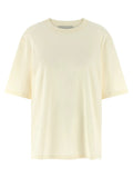 Ami Paris Beige Cotton T-Shirt
