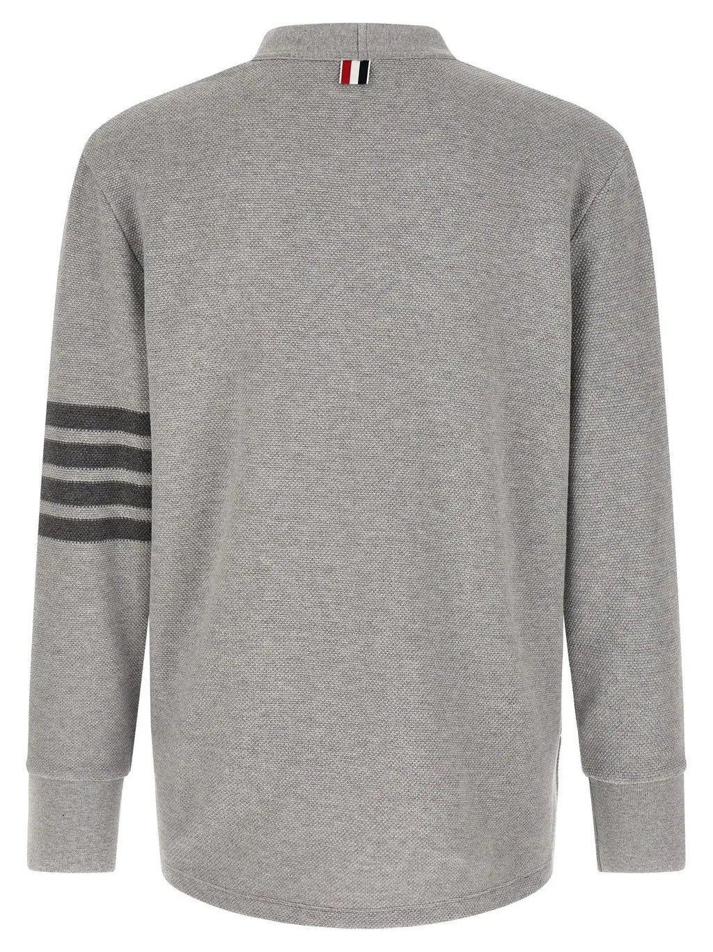 Thom Browne Gray Cotton Cardigan