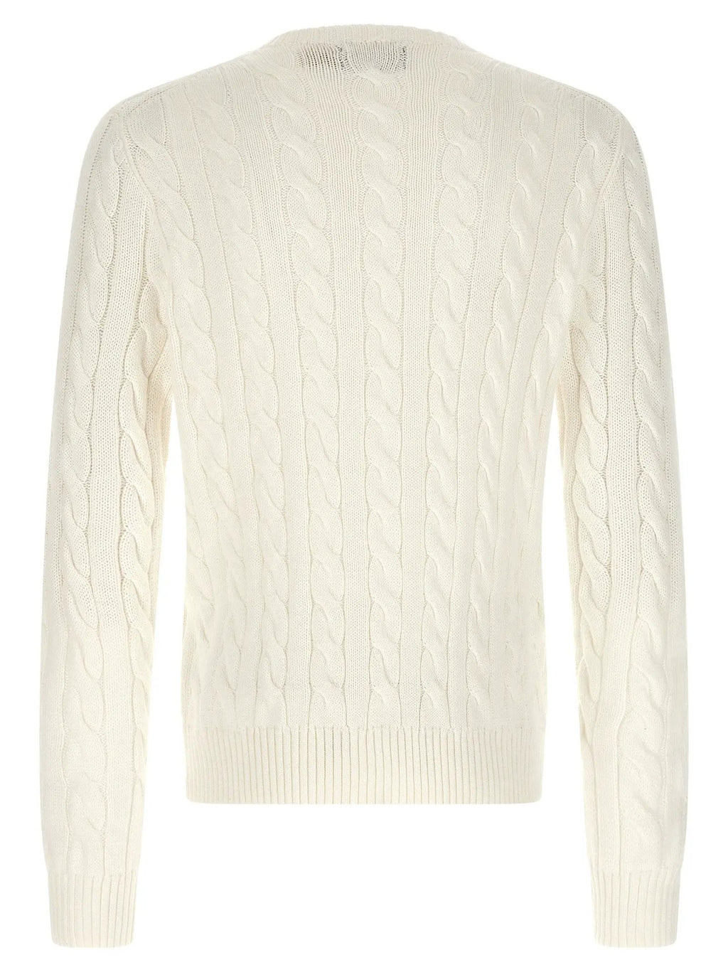 Polo Ralph Lauren White Cotton Cardigan