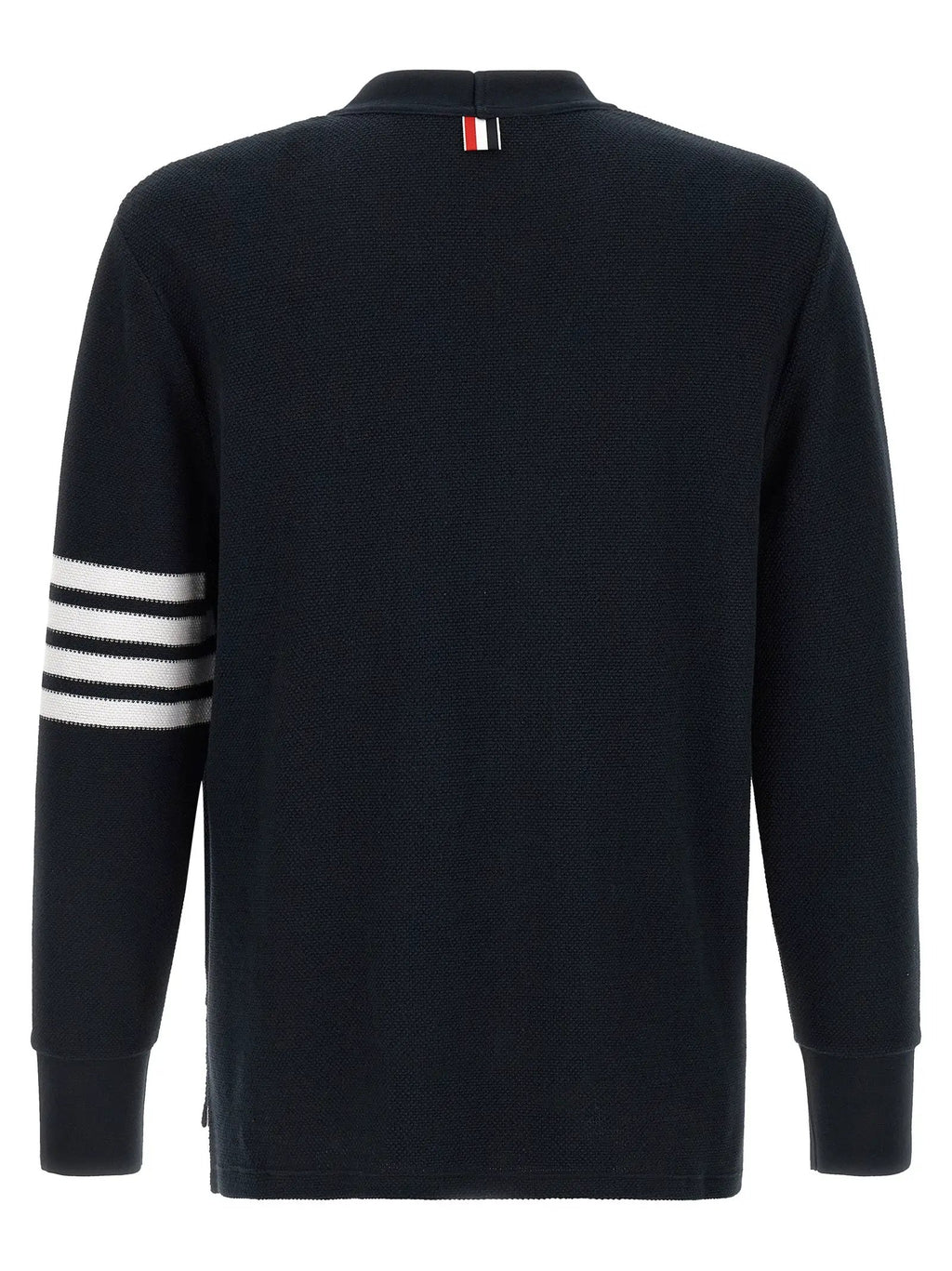 Thom Browne Blue Cotton Cardigan