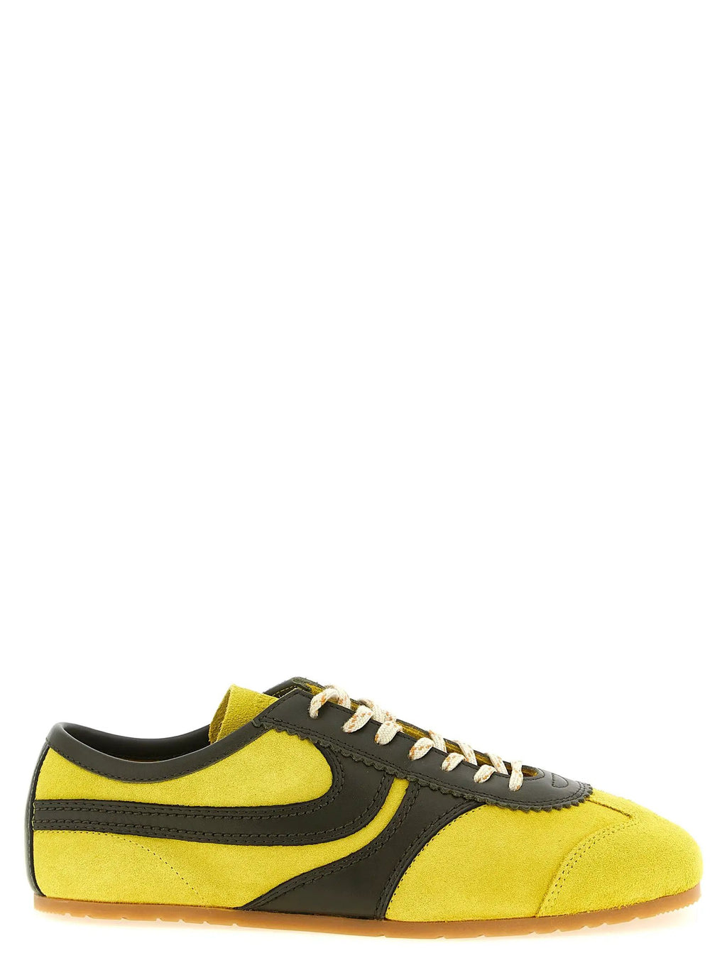Dries Van Noten Bicolor Calfskin Sneakers