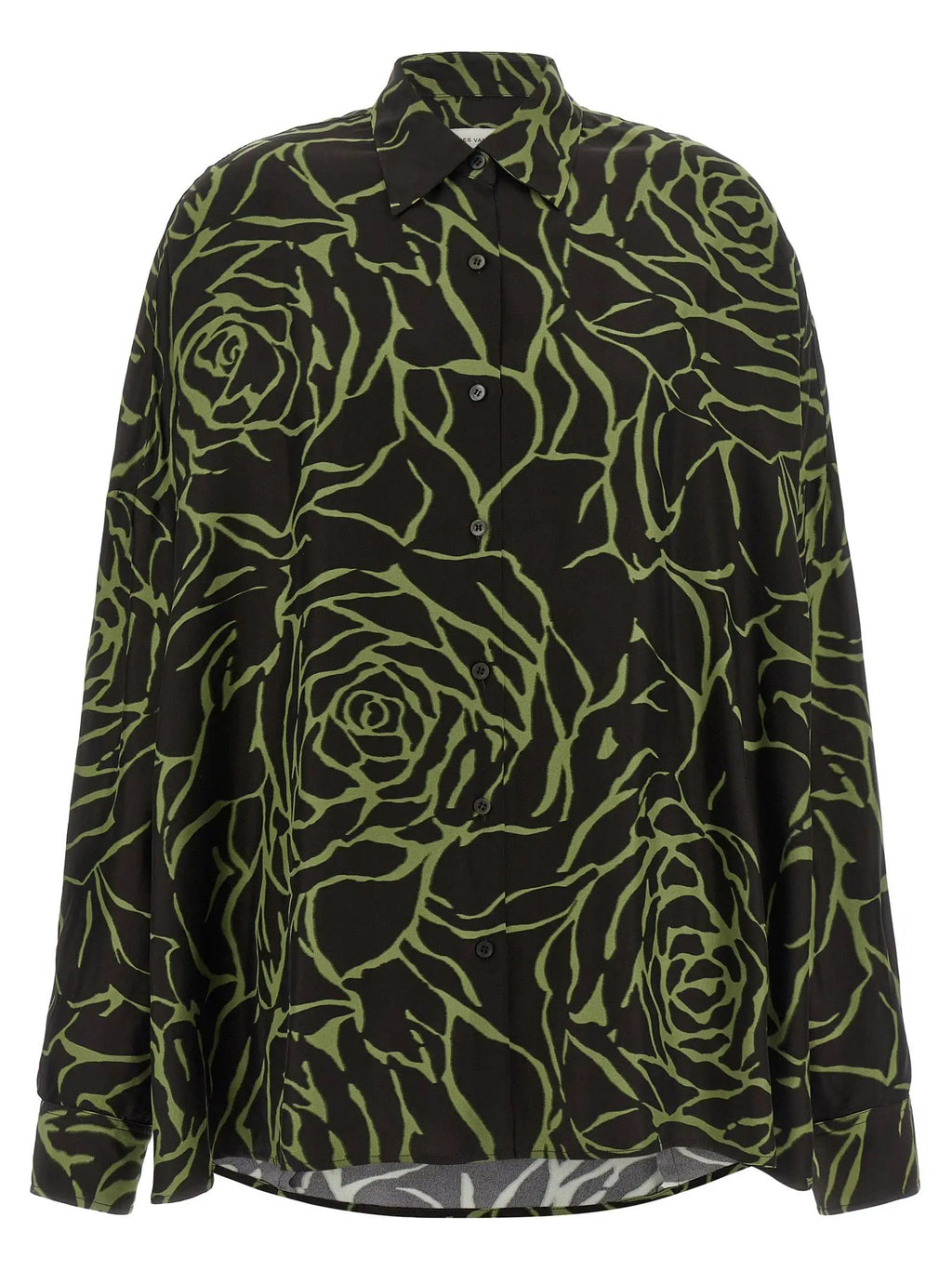 Dries Van Noten Black Viscose Blouse