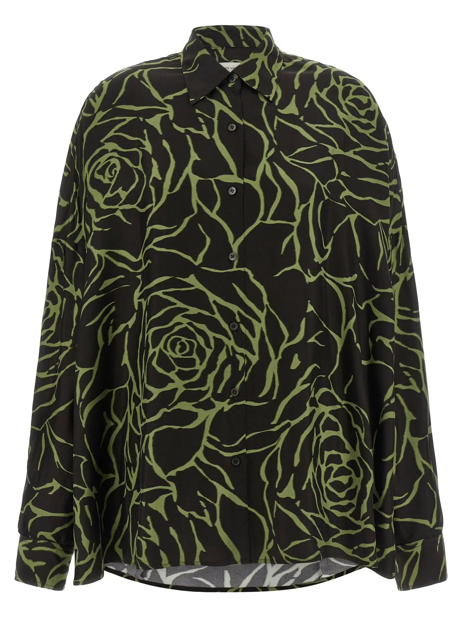 Dries Van Noten Black Viscose Blouse