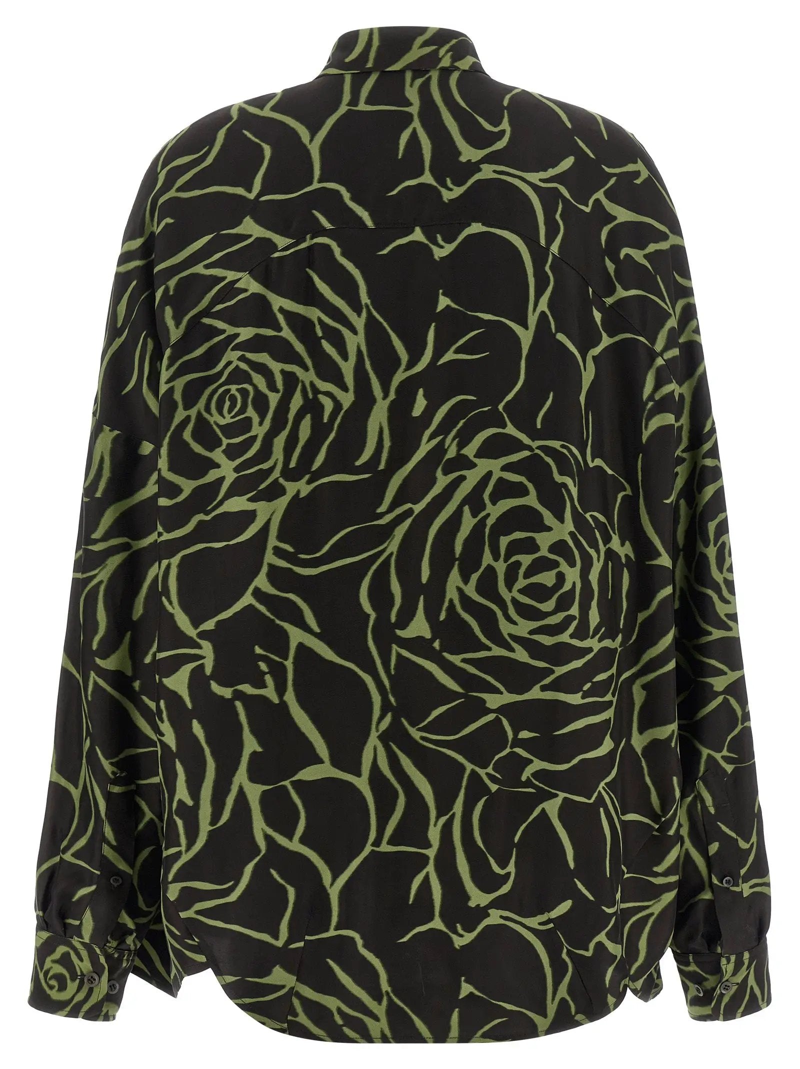 Dries Van Noten Black Viscose Blouse