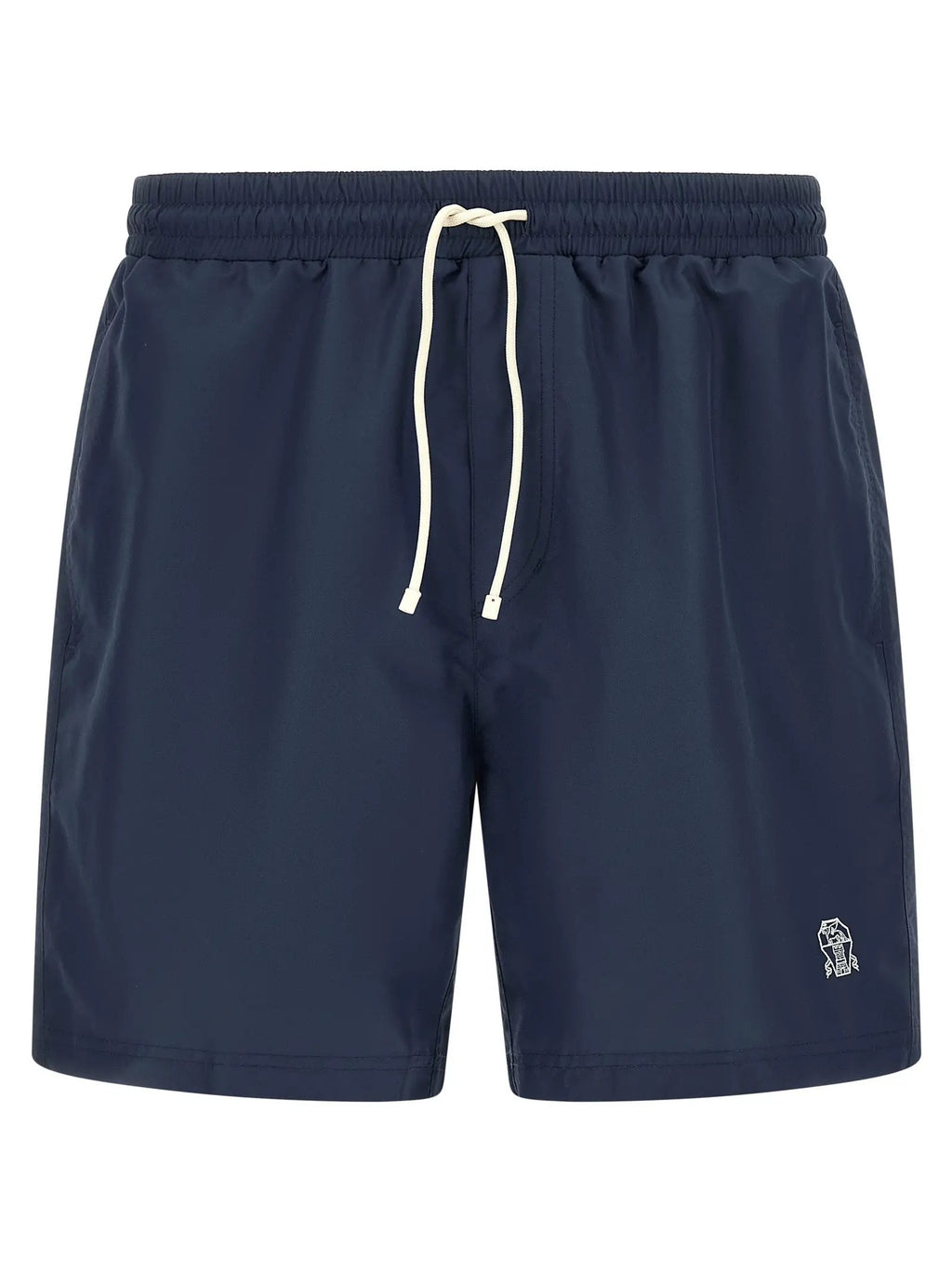 Brunello Cucinelli Blue Polyester Swim Shorts