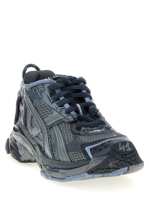 Baskets de sport Balenciaga grises en polyéthylène