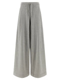 Dries Van Noten Gray Cotton Casual Pants