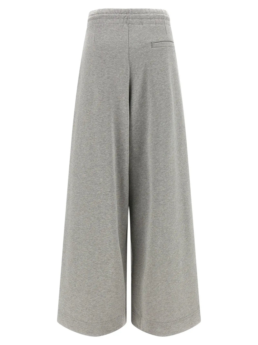 Dries Van Noten Gray Cotton Casual Pants