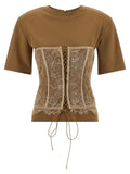 Giuseppe Di Morabito Giuseppe Di Morabito Brown Viscose T-Shirt