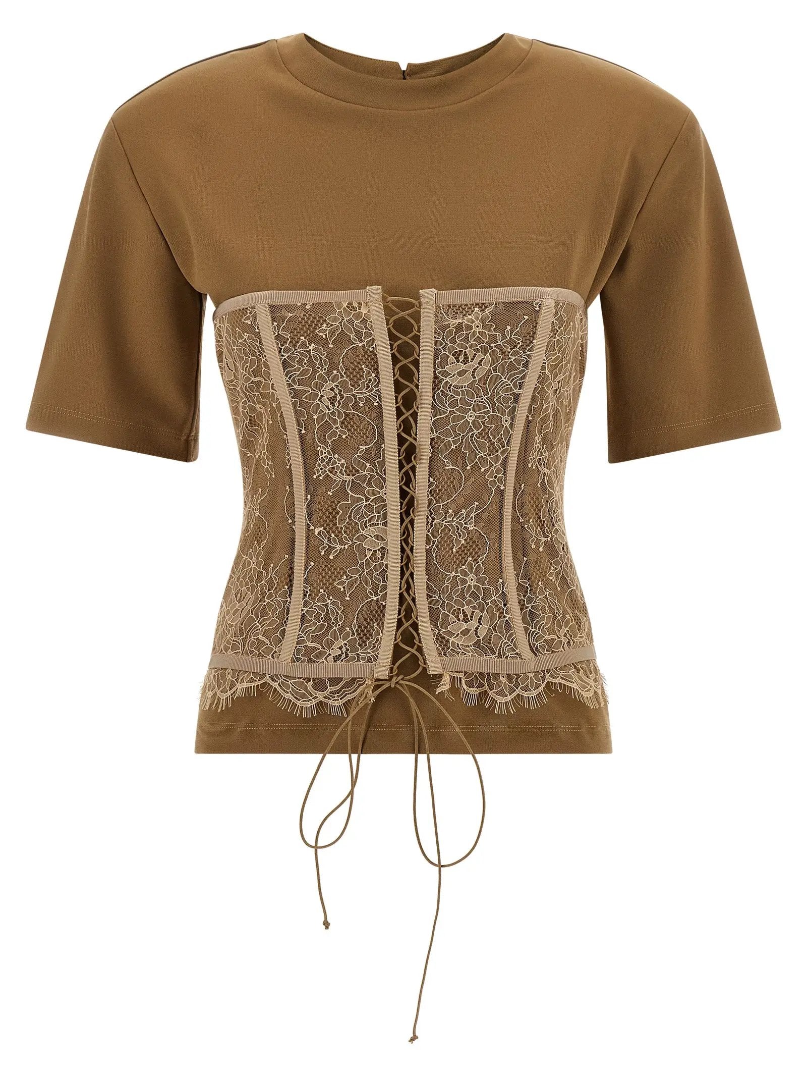 Giuseppe Di Morabito Giuseppe Di Morabito Brown Viscose T-Shirt