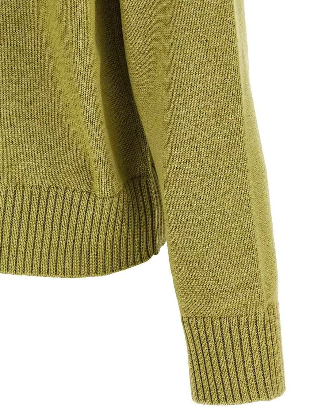 Ami Paris Bicolor Wool Cardigan