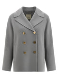 'S Max Mara Gray Virgin Wool Blazer