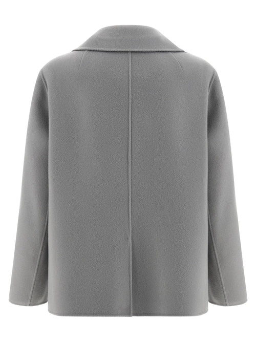 Blazer gris en laine vierge 'S Max Mara