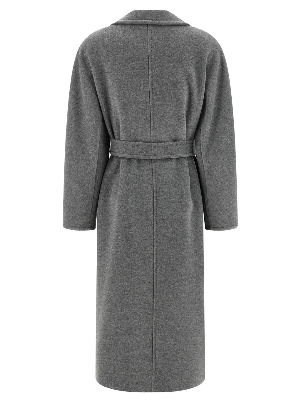 Max Mara Gray Virgin Wool Coat