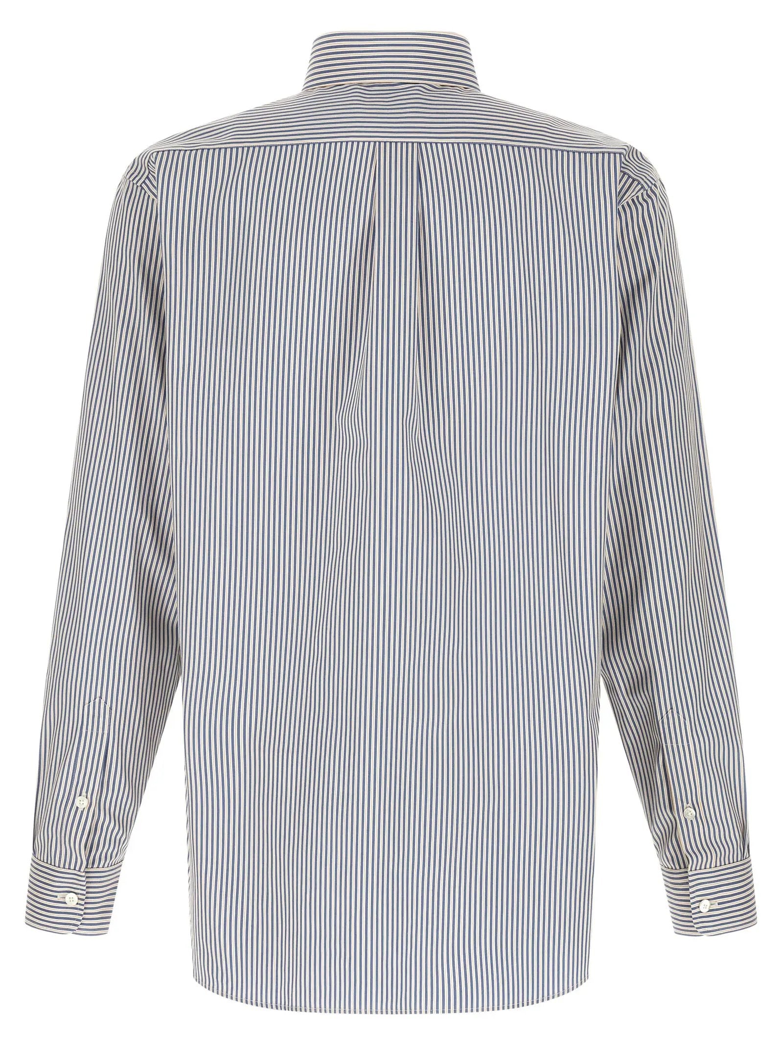 Fendi Blue Cotton Blouse