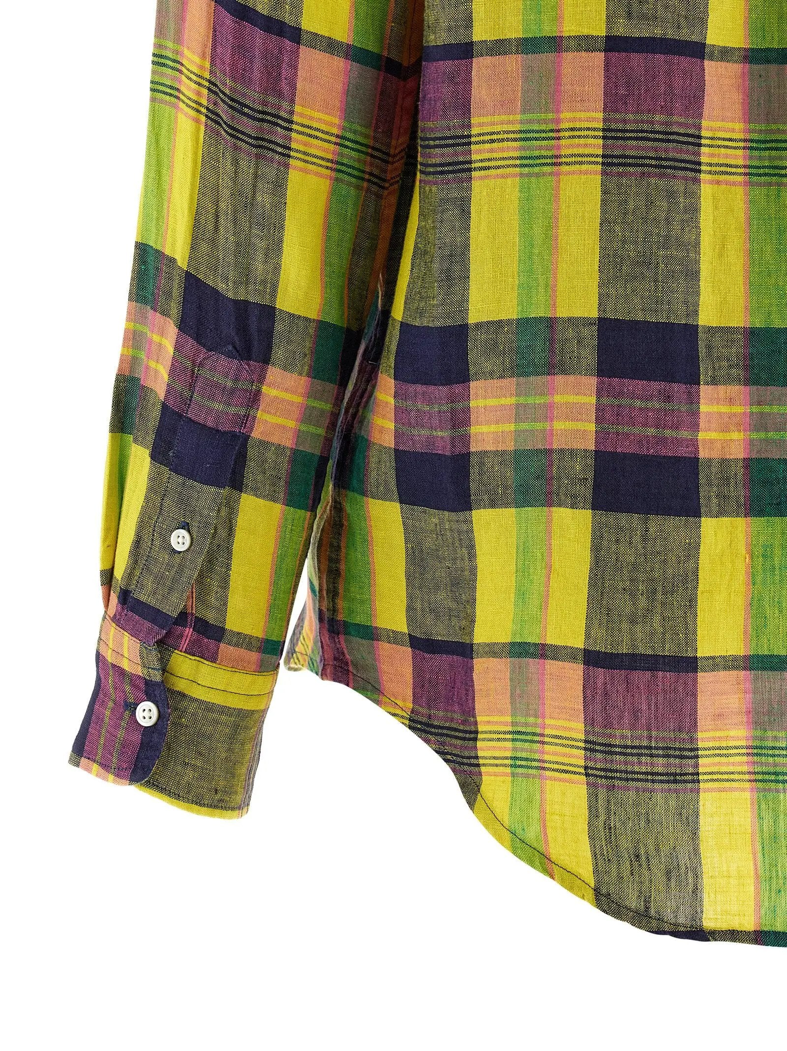 Polo Ralph Lauren Multicolor Linen Blouse