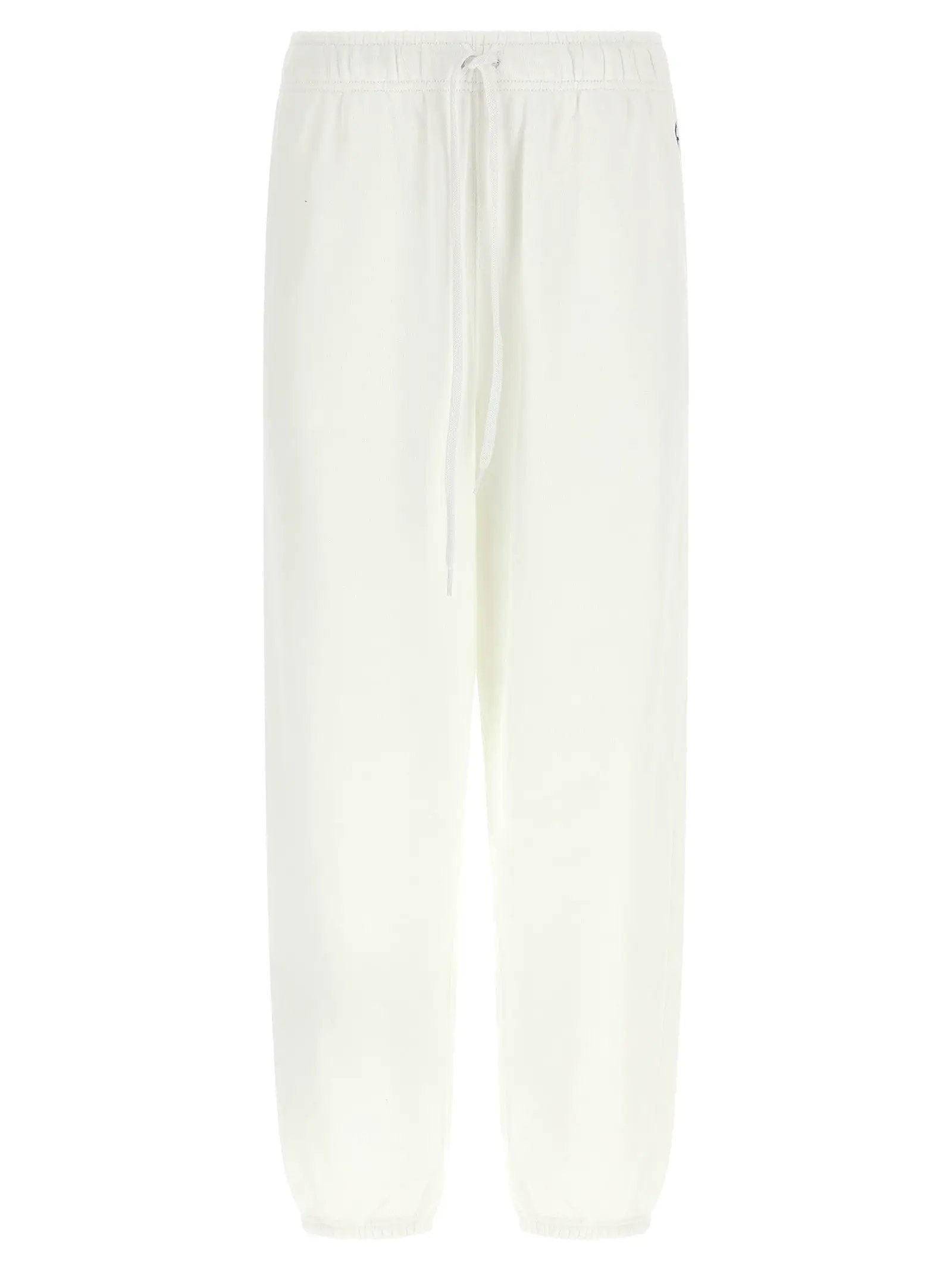 Polo Ralph Lauren White Cotton Joggers (Workout Pants)