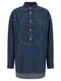 Polo Ralph Lauren Blue Cotton Blouse